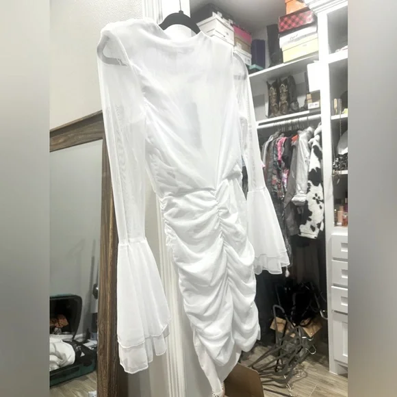 White Fashion nova Dress - Picture 2 of 2